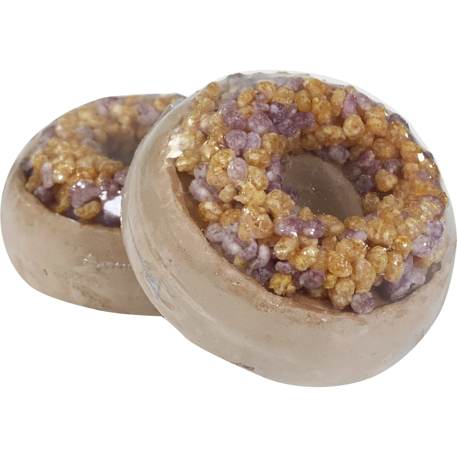 Penn-Plax Donut Small Pet Mineral Blocks, 2 Count 3 Penn-Plax Donut Small Pet Mineral Blocks, 2 Count - Image 3
