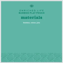 Oxbow Enriched Life Bamboo Play Pouch Small Pet Toy -MiniMates Shop 782174 PT3. AC SS1800 V1679069714