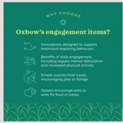 Oxbow Enriched Life Bamboo Play Pouch Small Pet Toy -MiniMates Shop 782174 PT4. AC SS1800 V1679069528