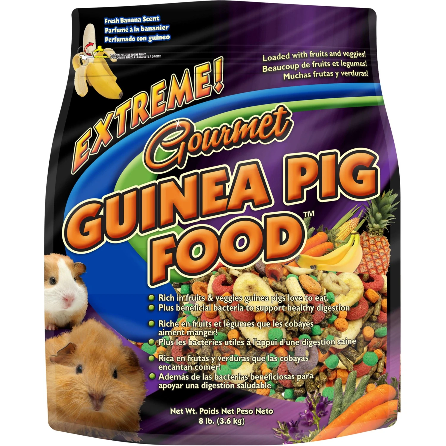 Brown's Extreme! Gourmet Guinea Pig Food, 8-lb Bag 1 Brown's Extreme! Gourmet Guinea Pig Food, 8-lb Bag