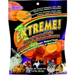 Brown's Extreme! Sweet Potato Small Pet Treat, 3.5-oz Bag