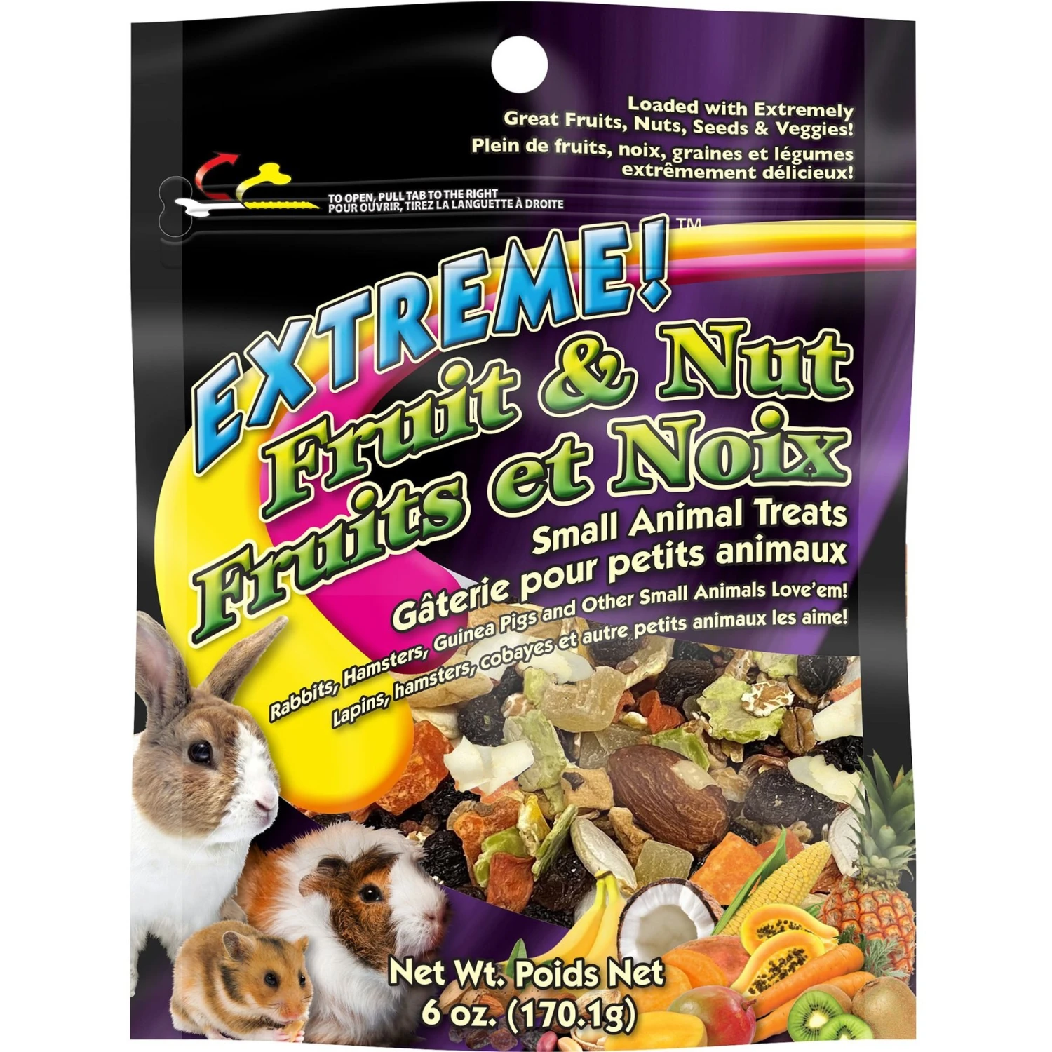 Brown's Extreme! Fruit & Nut Small Pet Treat, 6-oz Bag 1 Brown's Extreme! Fruit & Nut Small Pet Treat, 6-oz Bag