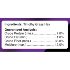 Brown's Extreme! Timothy Small Pet Hay, 24-oz Bag -MiniMates Shop 801686 PT2. AC SS1800 V1678313228