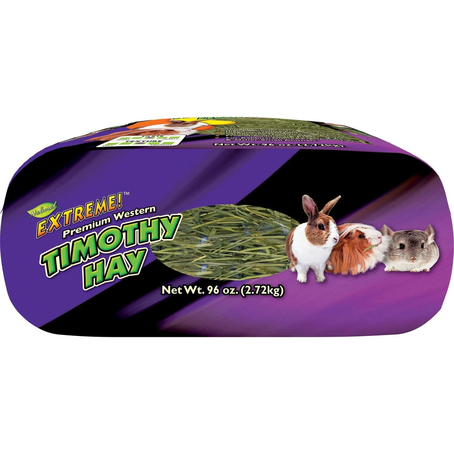 Brown's Extreme! Timothy Small Pet Hay, 96-oz Bag 3 Brown's Extreme! Timothy Small Pet Hay, 96-oz Bag - Image 3