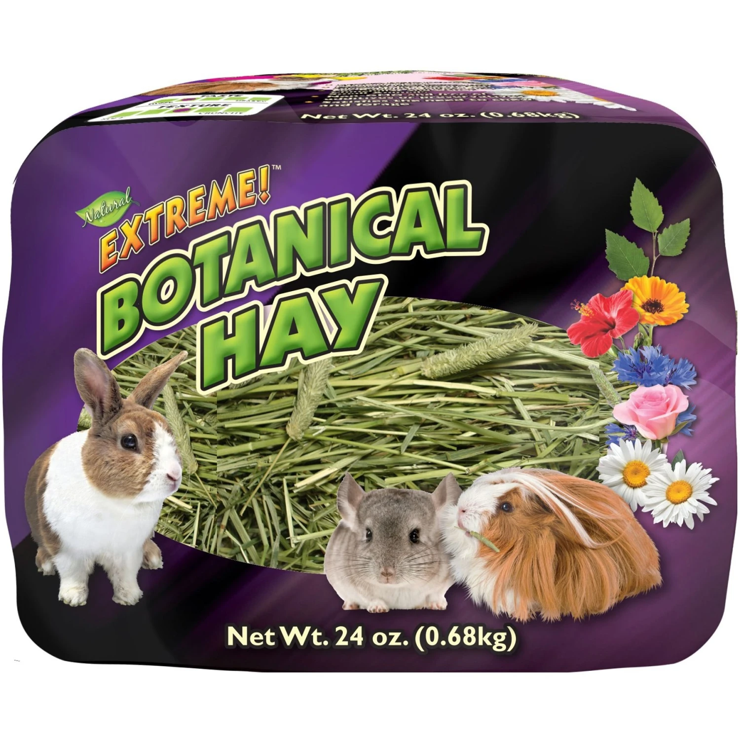 Brown's Extreme! Botanical Small Pet Hay, 24-oz Bag 3 Brown's Extreme! Botanical Small Pet Hay, 24-oz Bag - Image 3