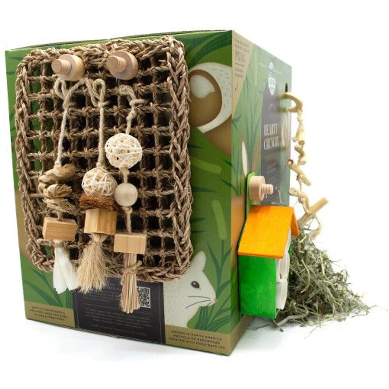 Oxbow Prime Cut Hearty & Crunchy Timothy Hay Small Pet Food, 80-oz Bag 4 Oxbow Prime Cut Hearty & Crunchy Timothy Hay Small Pet Food, 80-oz Bag - Image 4