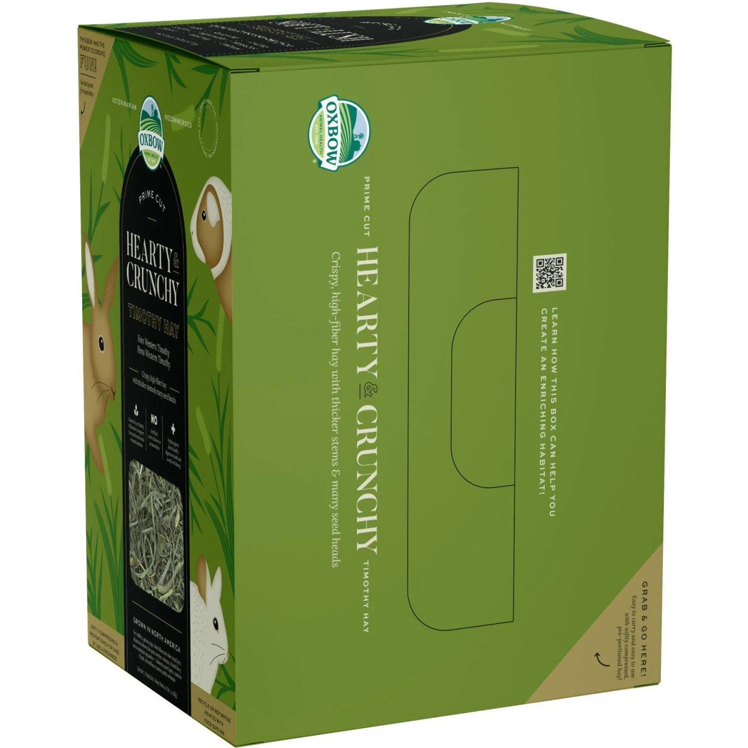 Oxbow Prime Cut Hearty & Crunchy Timothy Hay Small-Pet Food, 40-oz Bag 7 Oxbow Prime Cut Hearty & Crunchy Timothy Hay Small-Pet Food, 40-oz Bag - Image 7