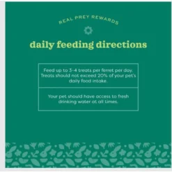 Oxbow Real Prey Rewards Crunchy & Chewy Turkey Ferret Treats, 3-oz -MiniMates Shop 816158 PT4. AC SS1800 V1692300512