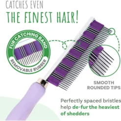 Small Pet Select Hair Buster Fur Detangler Comb Cat, Dog & Small-Pet Grooming Tool, Purple 8 Small Pet Select Hair Buster Fur Detangler Comb Cat, Dog & Small-Pet Grooming Tool, Purple -MiniMates Shop 862454 PT2. AC SS1800 V1684500300