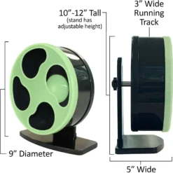 Exotic Nutrition Moon Runner Silent Hamster Exercise Wheel -MiniMates Shop 879518 PT2. AC SS1800 V1686668125