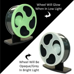 Exotic Nutrition Moon Runner Silent Hamster Exercise Wheel -MiniMates Shop 879518 PT4. AC SS1800 V1686669956