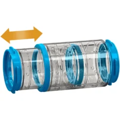 Ferplast Telescopic Hamster Cage Play Tube, 8-in -MiniMates Shop 891774 PT2. AC SS1800 V1687376170