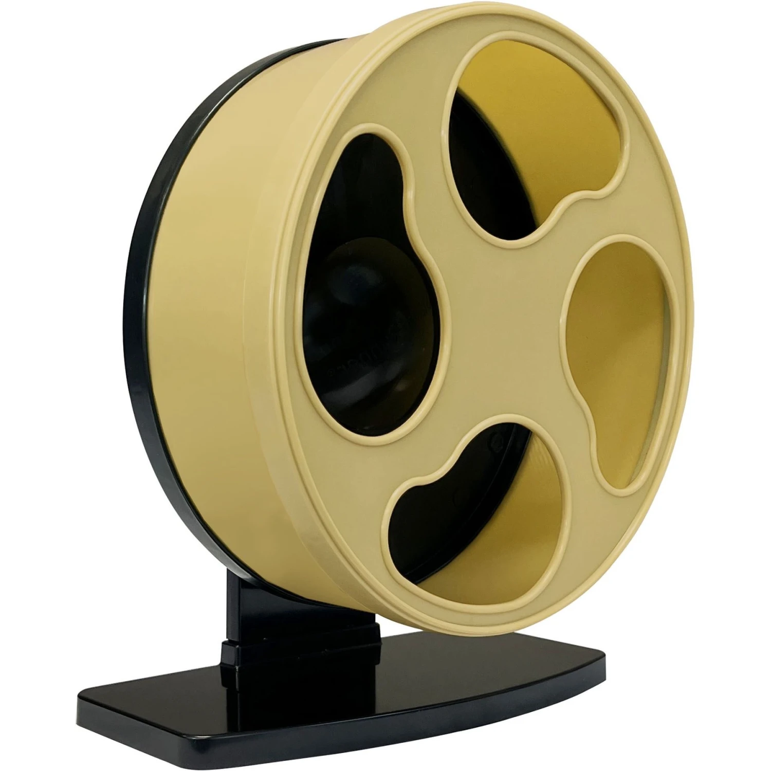 Exotic Nutrition Silent Runner Wheel 9-in Small Pet Toy, Cream 1 Exotic Nutrition Silent Runner Wheel 9-in Small Pet Toy, Cream