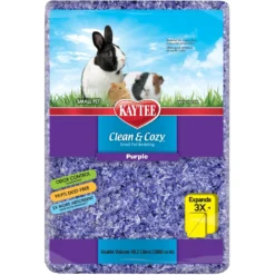 Kaytee Clean & Cozy Purple Small Pet Bedding, 49.2-L Bag