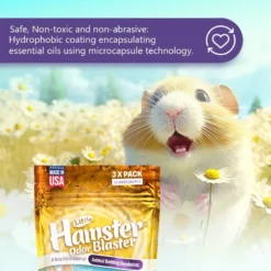 Little Savers Little Hamster Odor Blaster Natural Fresh Scent Small Pet Bedding Deodorizer, 1-oz Bag, 3 Count -MiniMates Shop 944406 PT4. AC SS1800 V1692898931