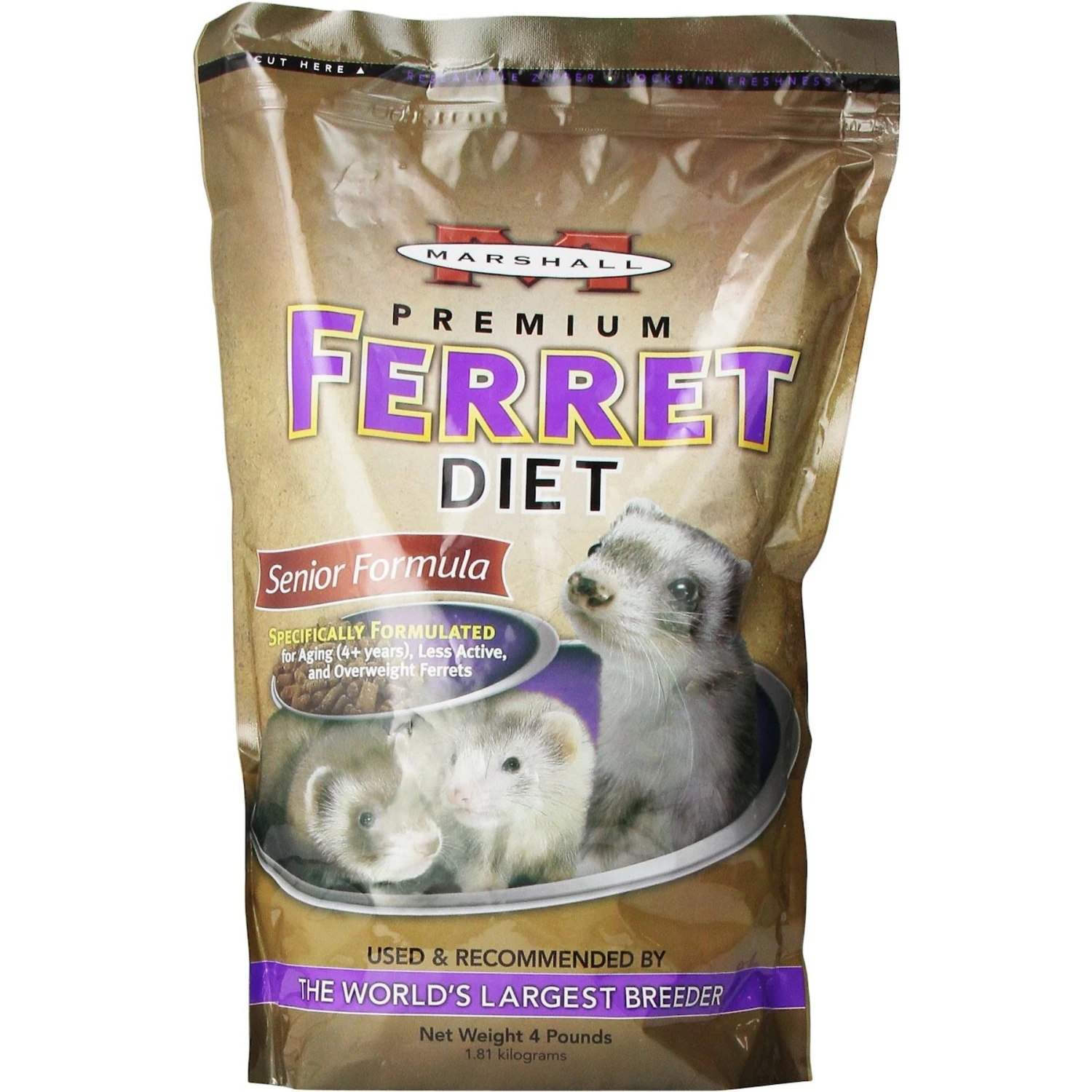 Marshall Premium Senior Formula Ferret Food 1 Marshall Premium Senior Formula Ferret Food