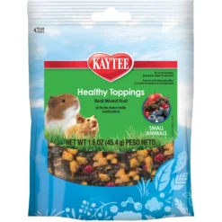 Kaytee Fiesta Healthy Toppings Mixed Fruit Small Animal Treats