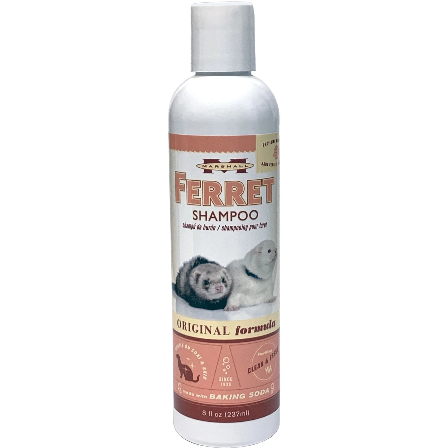 Marshall Original Formula With Baking Soda Shampoo For Ferrets 1 Marshall Original Formula With Baking Soda Shampoo For Ferrets