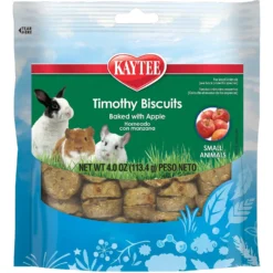 Kaytee Baked Apple Timothy Biscuit Small Animal Treats