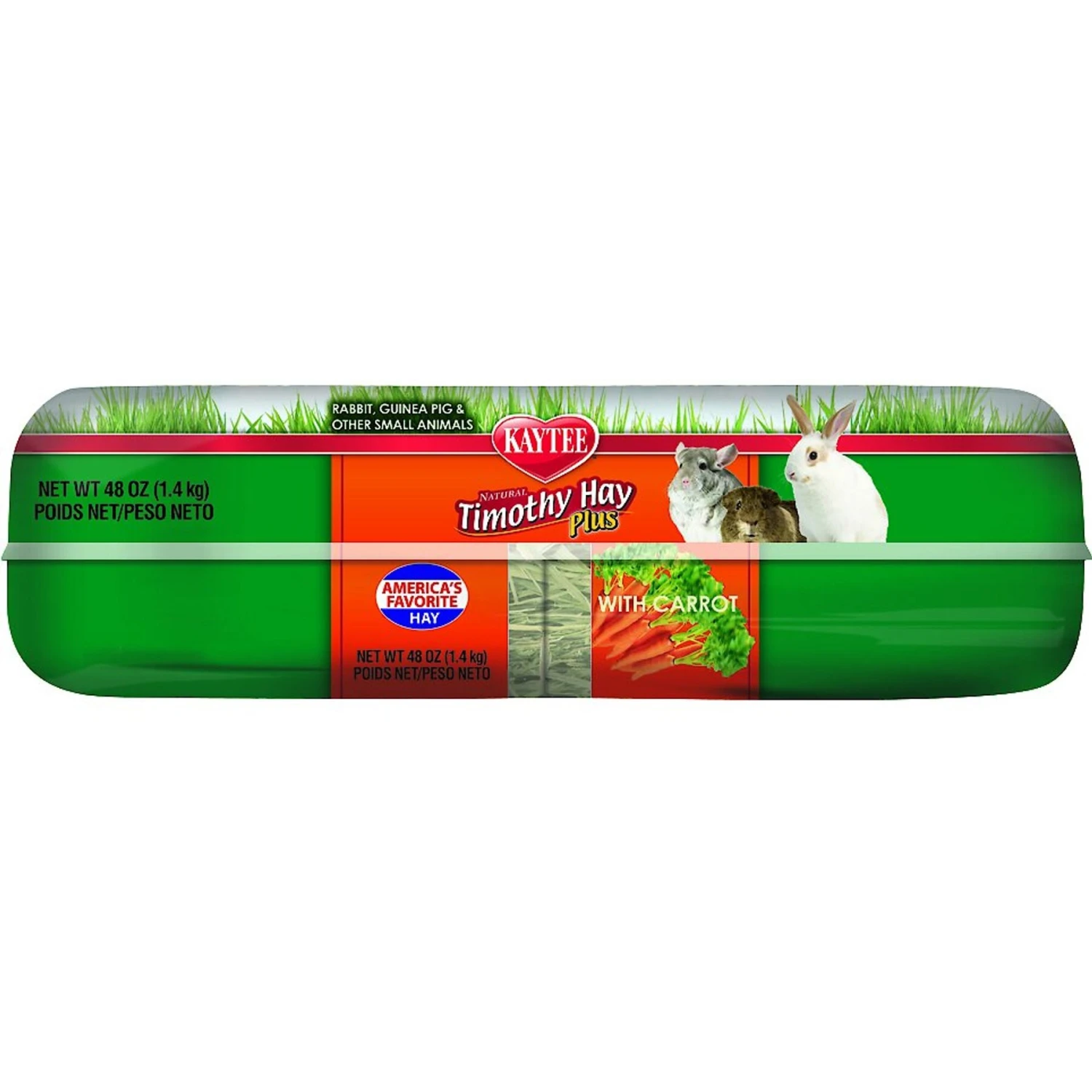 Kaytee Timothy Hay Plus Carrots Small Animal Food 4 Kaytee Timothy Hay Plus Carrots Small Animal Food - Image 4