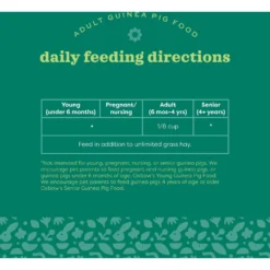 Oxbow Organic Bounty Adult Guinea Pig Food 14 Oxbow Organic Bounty Adult Guinea Pig Food -MiniMates Shop 95976 PT5. AC SS1800 V1661823923