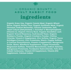 Oxbow Organic Bounty Adult Rabbit Food 12 Oxbow Organic Bounty Adult Rabbit Food -MiniMates Shop 95980 PT3. AC SS1800 V1661824257