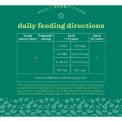 Oxbow Organic Bounty Adult Rabbit Food 14 Oxbow Organic Bounty Adult Rabbit Food -MiniMates Shop 95980 PT5. AC SS1800 V1661823771