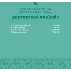 Oxbow Botanical Hay Small Animal Food -MiniMates Shop 95982 PT4. AC SS1800 V1661824310