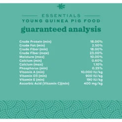 Oxbow Essentials Cavy Performance Young Guinea Pig Food -MiniMates Shop 95996 PT4. AC SS1800 V1661823900