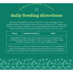 Oxbow Animal Health Harvest Hay Stacks Western Timothy Hay With Carrots All Natural Hay For Rabbits, Guinea Pigs, Chinchillas, Hamsters & Gerbils 14 Oxbow Animal Health Harvest Hay Stacks Western Timothy Hay With Carrots All Natural Hay For Rabbits, Guinea Pigs, Chinchillas, Hamsters & Gerbils -MiniMates Shop 96015 PT5. AC SS1800 V1661824135