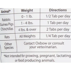 Oxbow Natural Science Digestive Support Small Animal Supplement -MiniMates Shop 96023 PT4. AC SS1800 V1503517057