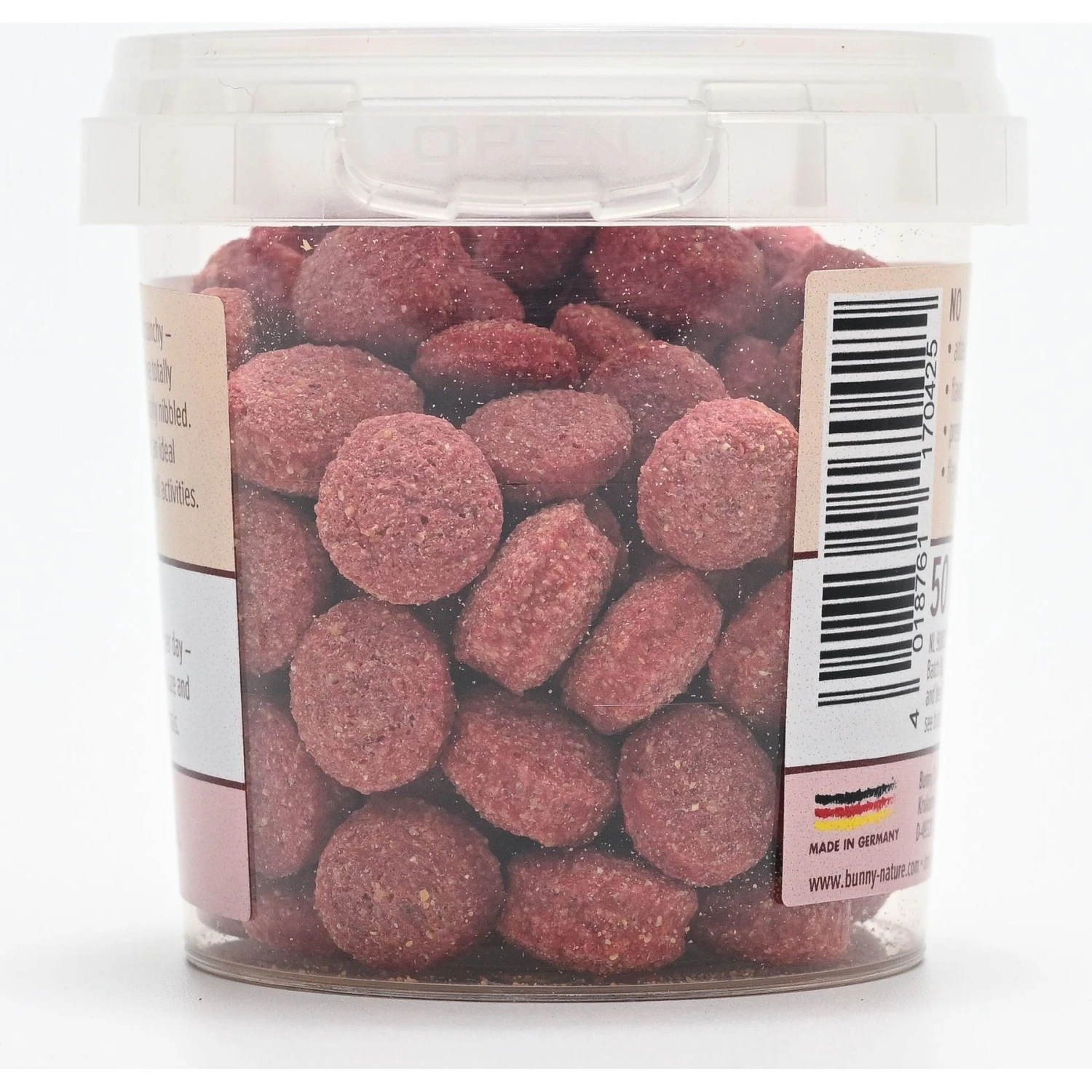 Bunny Nature Crispy Snack Beetroot Rabbit & Hamster Treats, 1.8-oz Tub 3 Bunny Nature Crispy Snack Beetroot Rabbit & Hamster Treats, 1.8-oz Tub - Image 3