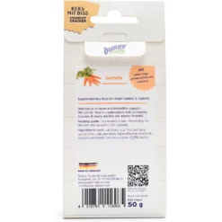 Bunny Nature Crunchy Cracker Carrots Rabbit & Hamster Treats, 1.8-oz Bag -MiniMates Shop 960798 PT2. AC SS1800 V1695051531