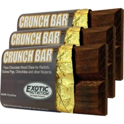 Exotic Nutrition Willow Crunch Bar Small Pet Chew Toy, 3 Count