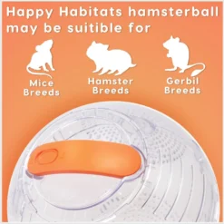 Happy Habitats Halo Small Pet Carrier With Roam Exercise Ball -MiniMates Shop 961102 PT5. AC SS1800 V1697119469