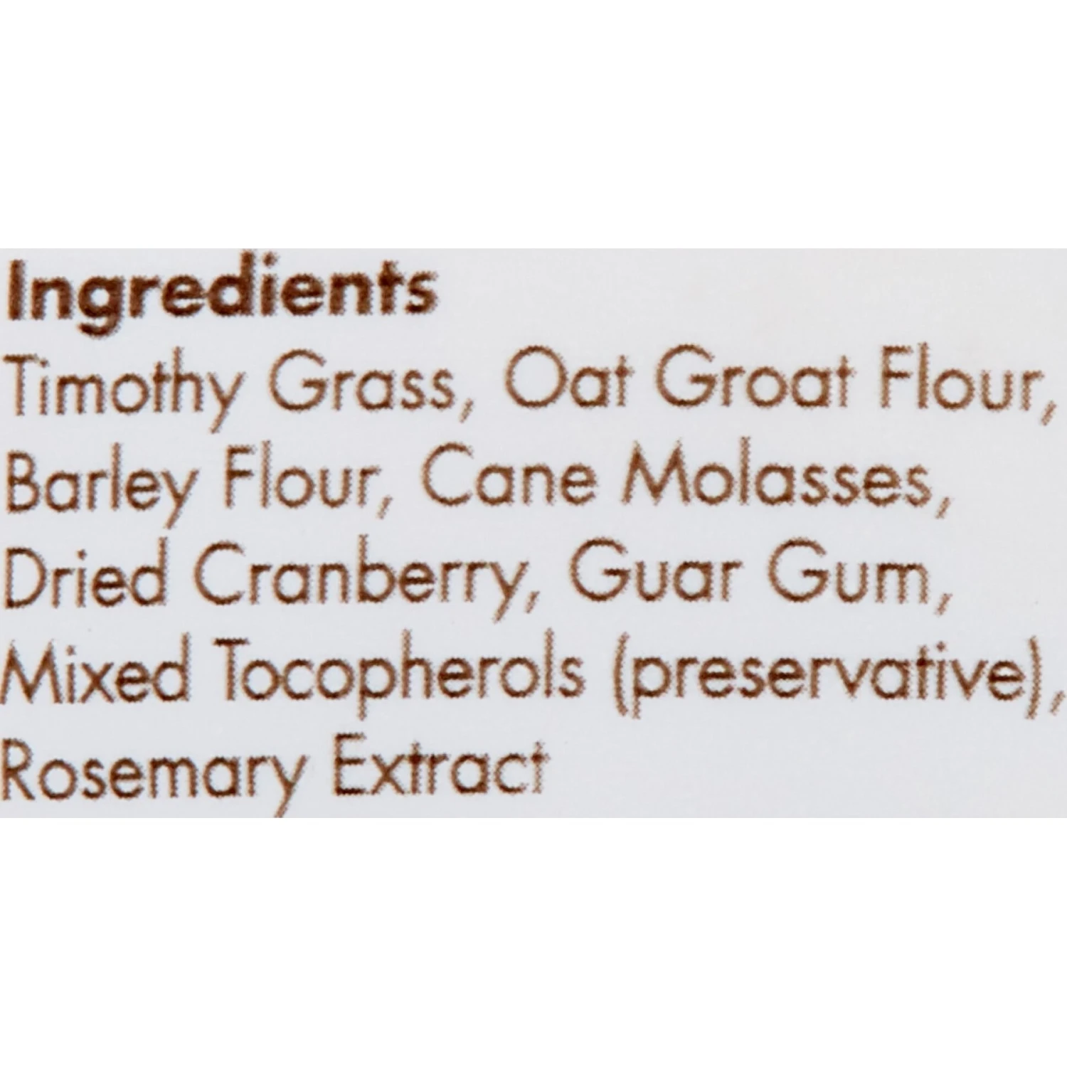 Oxbow Simple Rewards Oven Baked With Cranberry Small Animal Treats 4 Oxbow Simple Rewards Oven Baked With Cranberry Small Animal Treats - Image 4