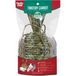 Oxbow Timothy Club Carrot Small Animal Treat