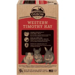 Oxbow Animal Health Western Timothy Hay All Natural Hay For Rabbits, Guinea Pigs, Chinchillas, Hamsters & Gerbils -MiniMates Shop 96167 PT2. AC SS1800 V1661823552