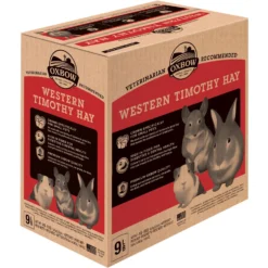 Oxbow Animal Health Western Timothy Hay All Natural Hay For Rabbits, Guinea Pigs, Chinchillas, Hamsters & Gerbils -MiniMates Shop 96167 PT4. AC SS1800 V1661823419