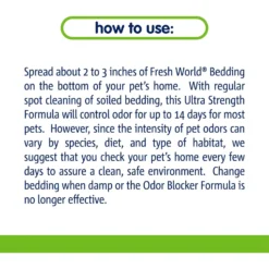 Vitakraft Fresh World Ultra Strength Litter Box & Cage Small Animal Bedding -MiniMates Shop 96260 PT8. AC SS1800 V1666650042