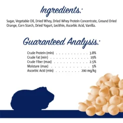 Vitakraft Drops Yogurt With Orange Guinea Pig Treats, 5.3-oz Bag -MiniMates Shop 96266 PT7. AC SS1800 V1666649617