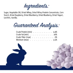 Vitakraft Drops Wild Berry Yogurt Rabbit Treats, 5.3-oz Bag -MiniMates Shop 96278 PT7. AC SS1800 V1666650707