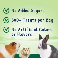 Vitakraft Crunchy Alfalfa Nibble Rings Rabbit, Guinea Pig, Hamster & Small Animal Treat, 10.6-0z Bag -MiniMates Shop 96282 PT4. AC SS1800 V1666650831