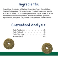 Vitakraft Crunchy Alfalfa Nibble Rings Rabbit, Guinea Pig, Hamster & Small Animal Treat, 10.6-0z Bag -MiniMates Shop 96282 PT5. AC SS1800 V1666651016