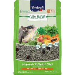 Vitakraft VitaSmart High-Protein Blend Nutrient-Fortified With Essential Vitamins & Minerals Sugar Glider Food, 28-oz Bag