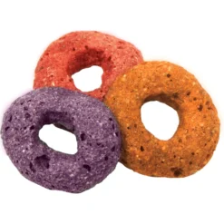 Brown's Tropical Carnival Hoops Strawberry Flavor Small Animal Treats -MiniMates Shop 97072 PT4. AC SS1800 V1668026177