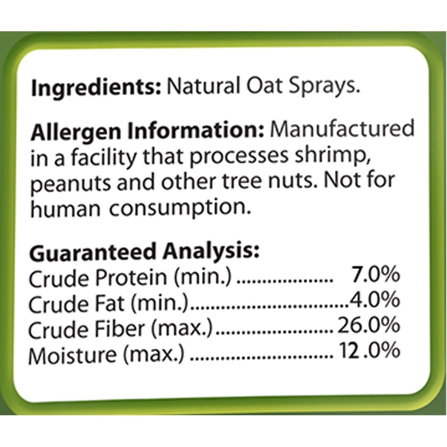 Brown's Tropical Carnival Oat Spray Small Animal Treats 3 Brown's Tropical Carnival Oat Spray Small Animal Treats - Image 3