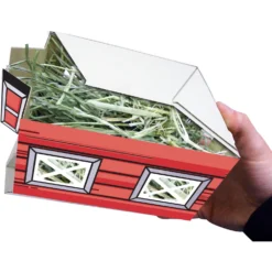 Brown's Tropical Carnival Play Barn With Hay Small Animal Hideout -MiniMates Shop 97177 PT2. AC SS1800 V1467755610