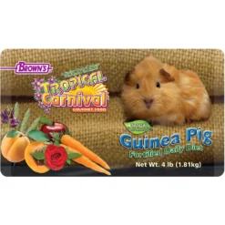 Brown's Tropical Carnival Fortified Daily Diet Natural Guinea Pig Food -MiniMates Shop 97383 PT4. AC SS1800 V1593440485