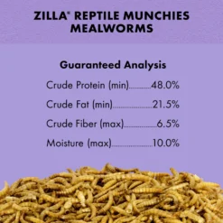 Zilla Reptile Munchies Mealworms Lizard Food 14 Zilla Reptile Munchies Mealworms Lizard Food -MiniMates Shop 97669 PT5. AC SS1800 V1624394340